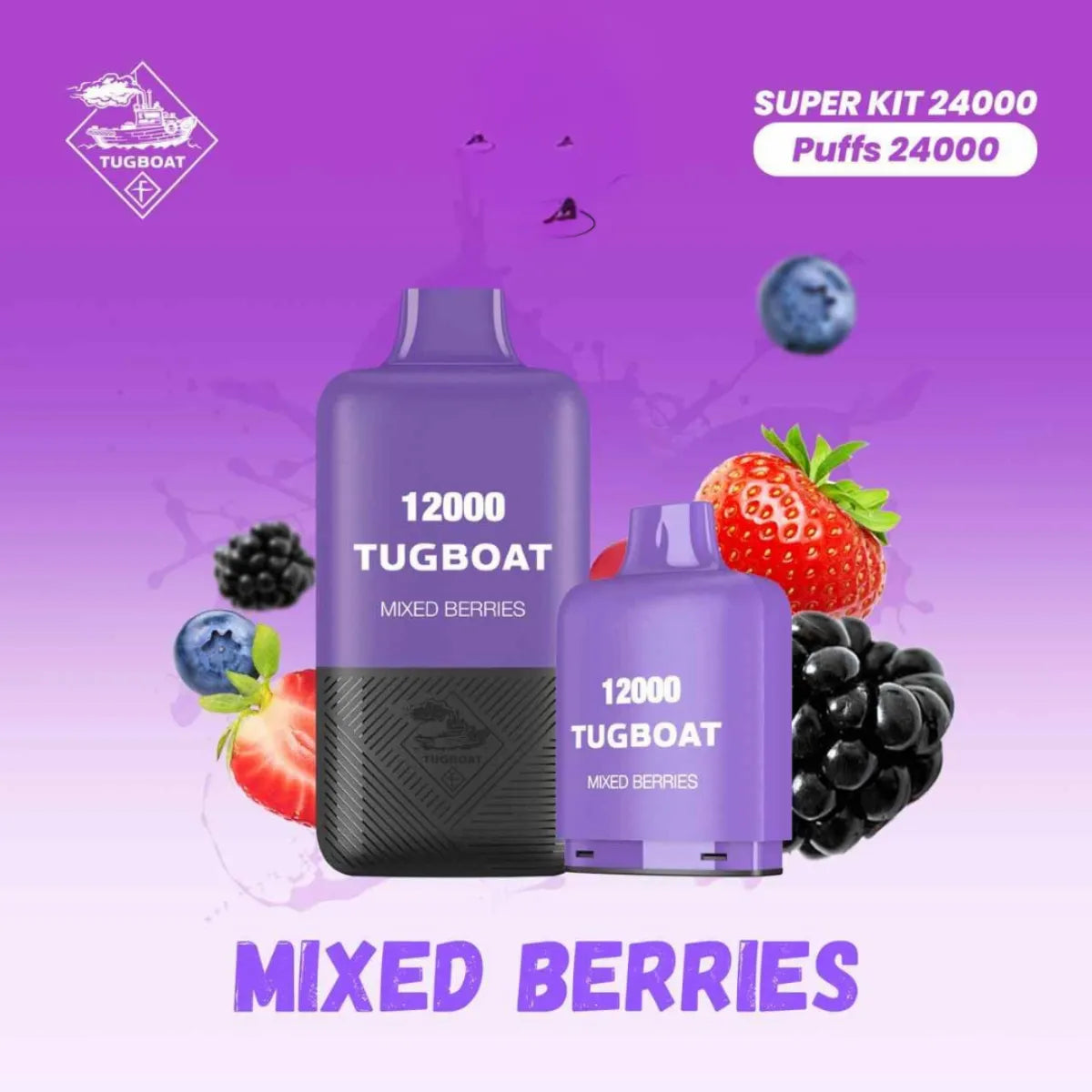 Tugboat Super Kit 24000 Disposable Vape Dubai