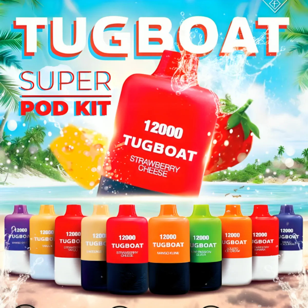 Tugboat Super Kit 24000 Disposable Vape Dubai