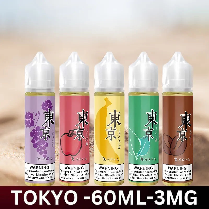 Tokyo 60ml Liquid 3mg E Juice in Dubai, UAE