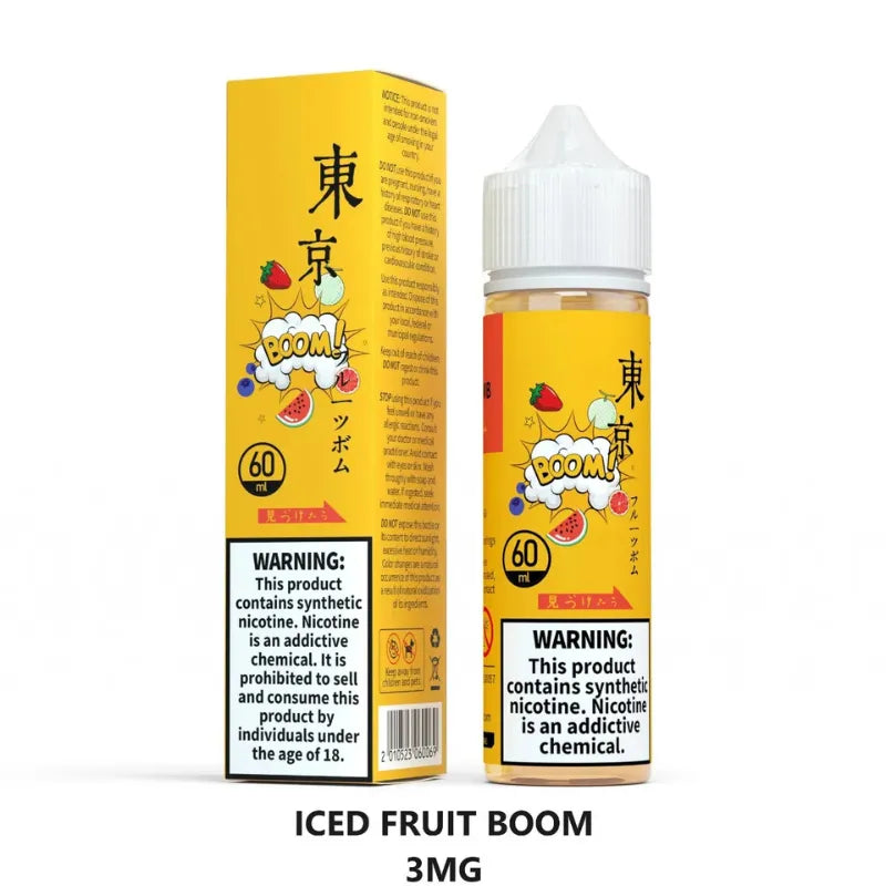 Tokyo 60ml Liquid 3mg E Juice in Dubai, UAE