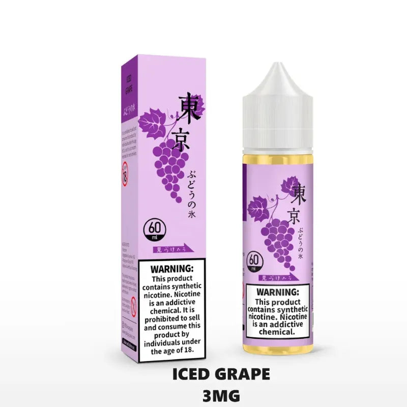 Tokyo 60ml Liquid 3mg E Juice in Dubai, UAE