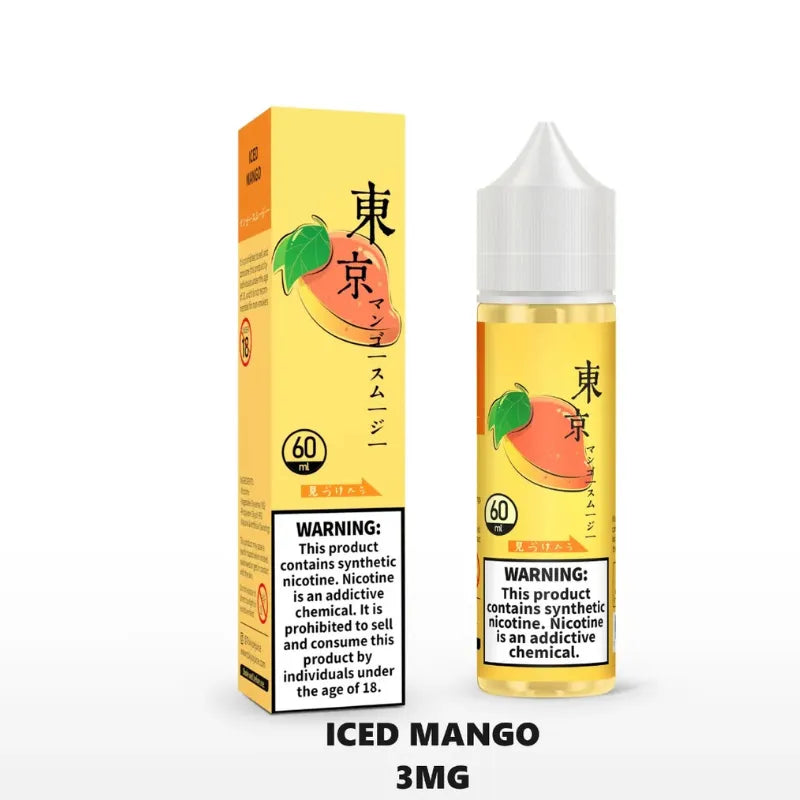 Tokyo 60ml Liquid 3mg E Juice in Dubai, UAE