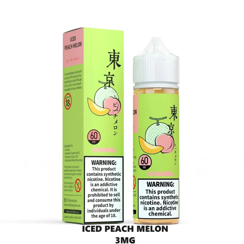 Tokyo 60ml Liquid 3mg E Juice in Dubai, UAE