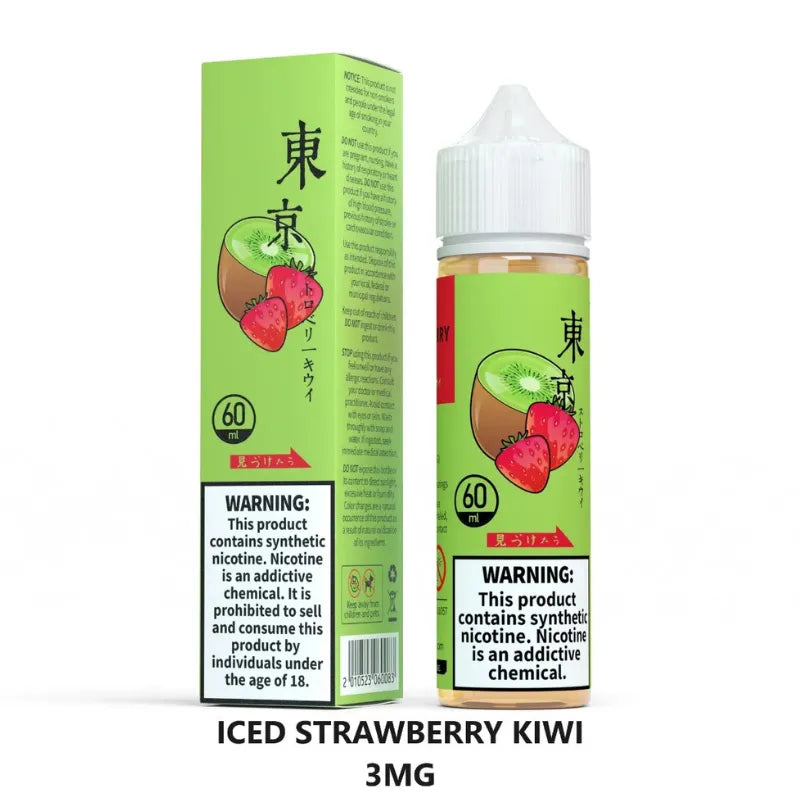 Tokyo 60ml Liquid 3mg E Juice in Dubai, UAE