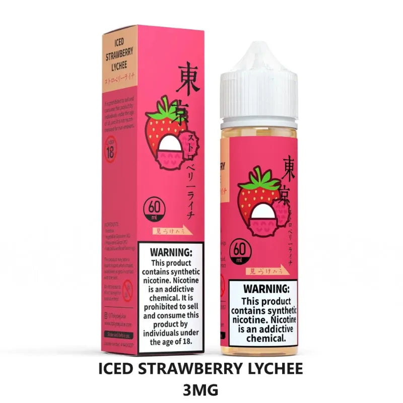 Tokyo 60ml Liquid 3mg E Juice in Dubai, UAE