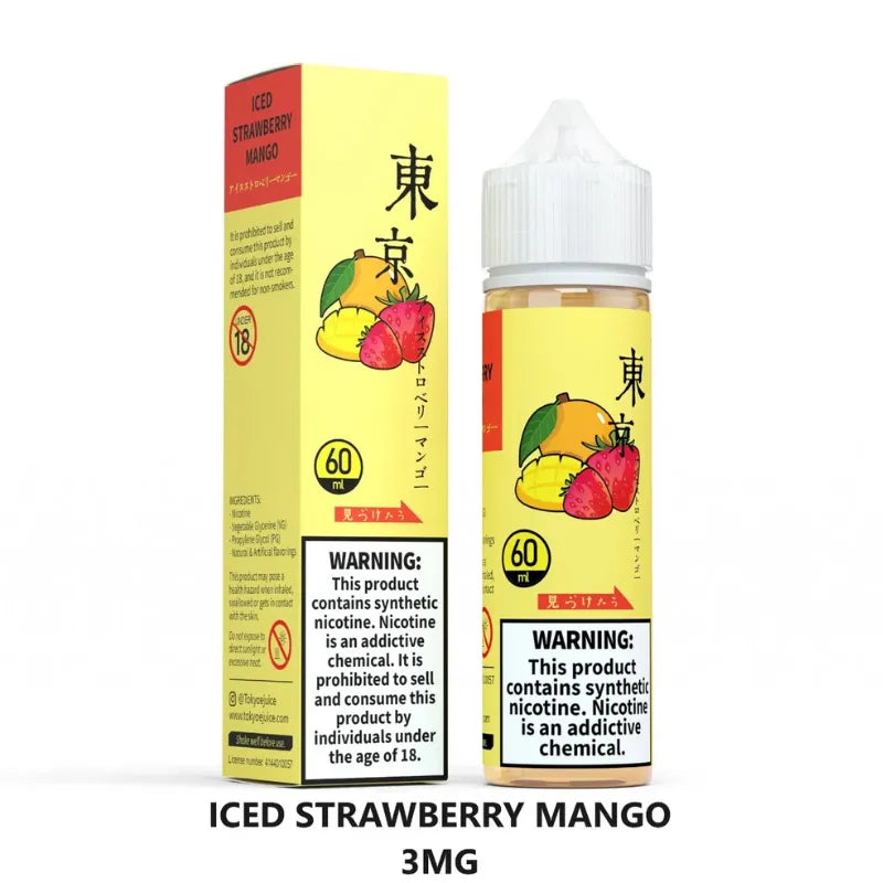 Tokyo 60ml Liquid 3mg E Juice in Dubai, UAE