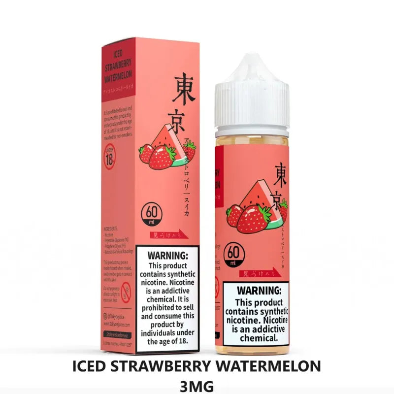 Tokyo 60ml Liquid 3mg E Juice in Dubai, UAE