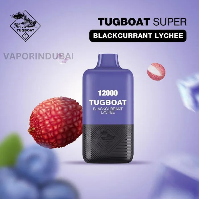 TUGBOAT SUPER 12000 PUFFS DISPOSABLE VAPE
