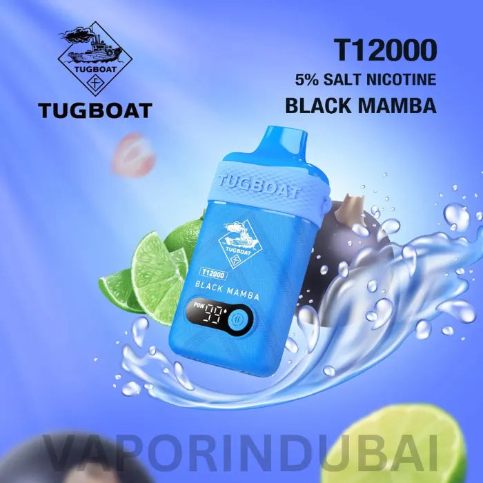 TUGBOAT T12000 PUFFS DISPOSABLE VAPE in Dubai