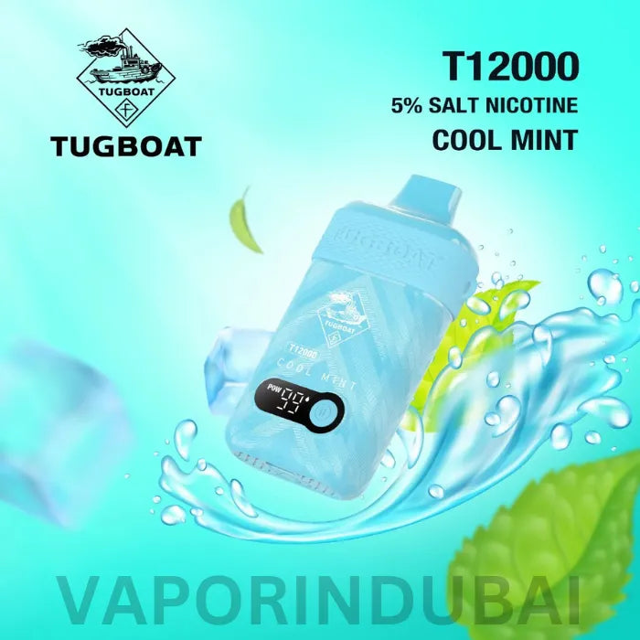 TUGBOAT T12000 PUFFS DISPOSABLE VAPE in Dubai