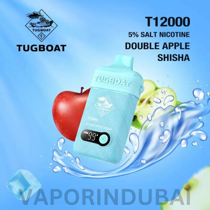 TUGBOAT T12000 PUFFS DISPOSABLE VAPE in Dubai