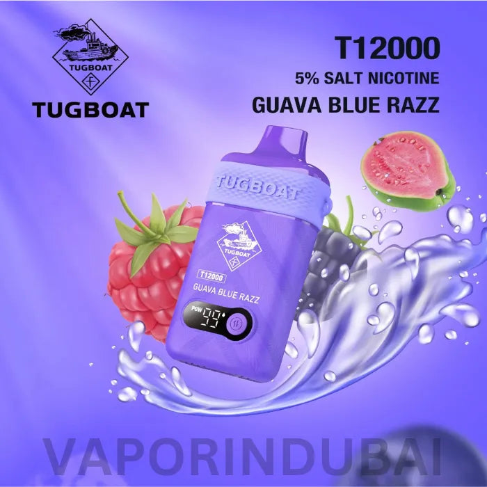 TUGBOAT T12000 PUFFS DISPOSABLE VAPE in Dubai