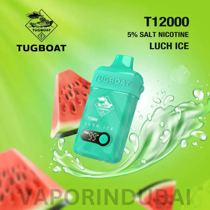 TUGBOAT T12000 PUFFS DISPOSABLE VAPE in Dubai