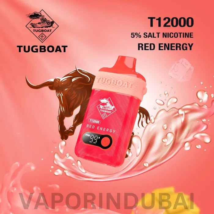 TUGBOAT T12000 PUFFS DISPOSABLE VAPE in Dubai