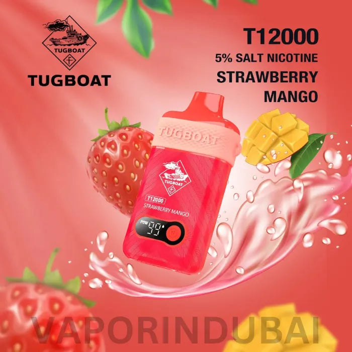 TUGBOAT T12000 PUFFS DISPOSABLE VAPE in Dubai