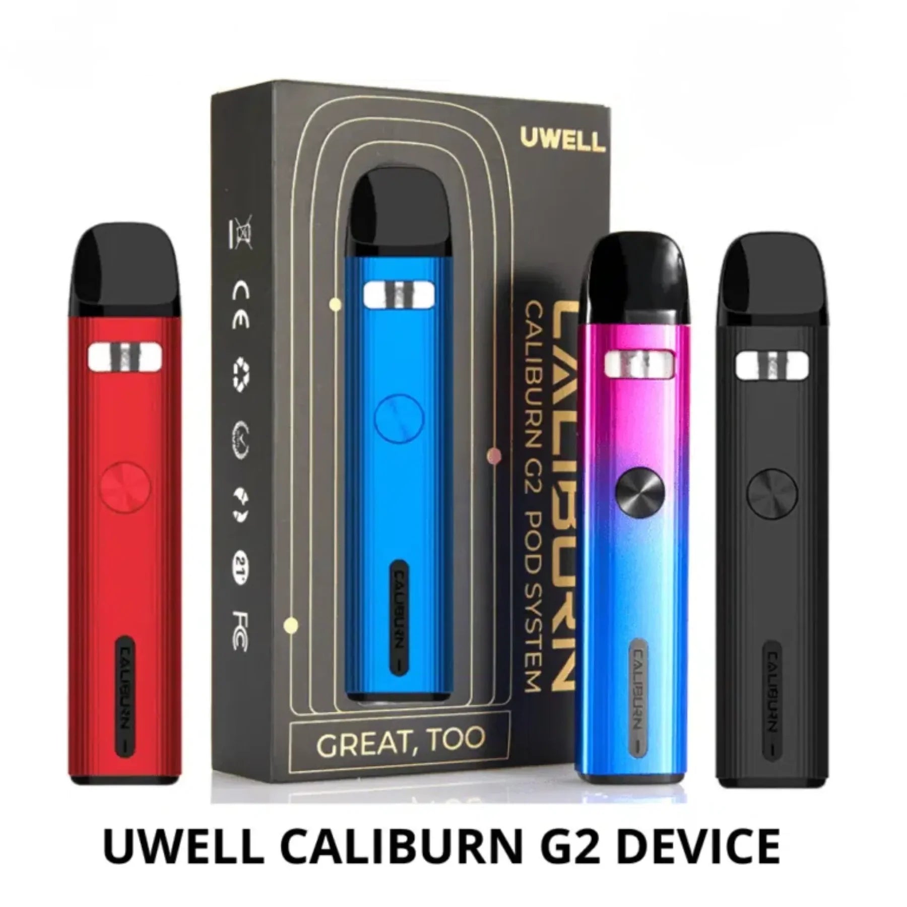 Uwell Caliburn G2 Pod System All Colors