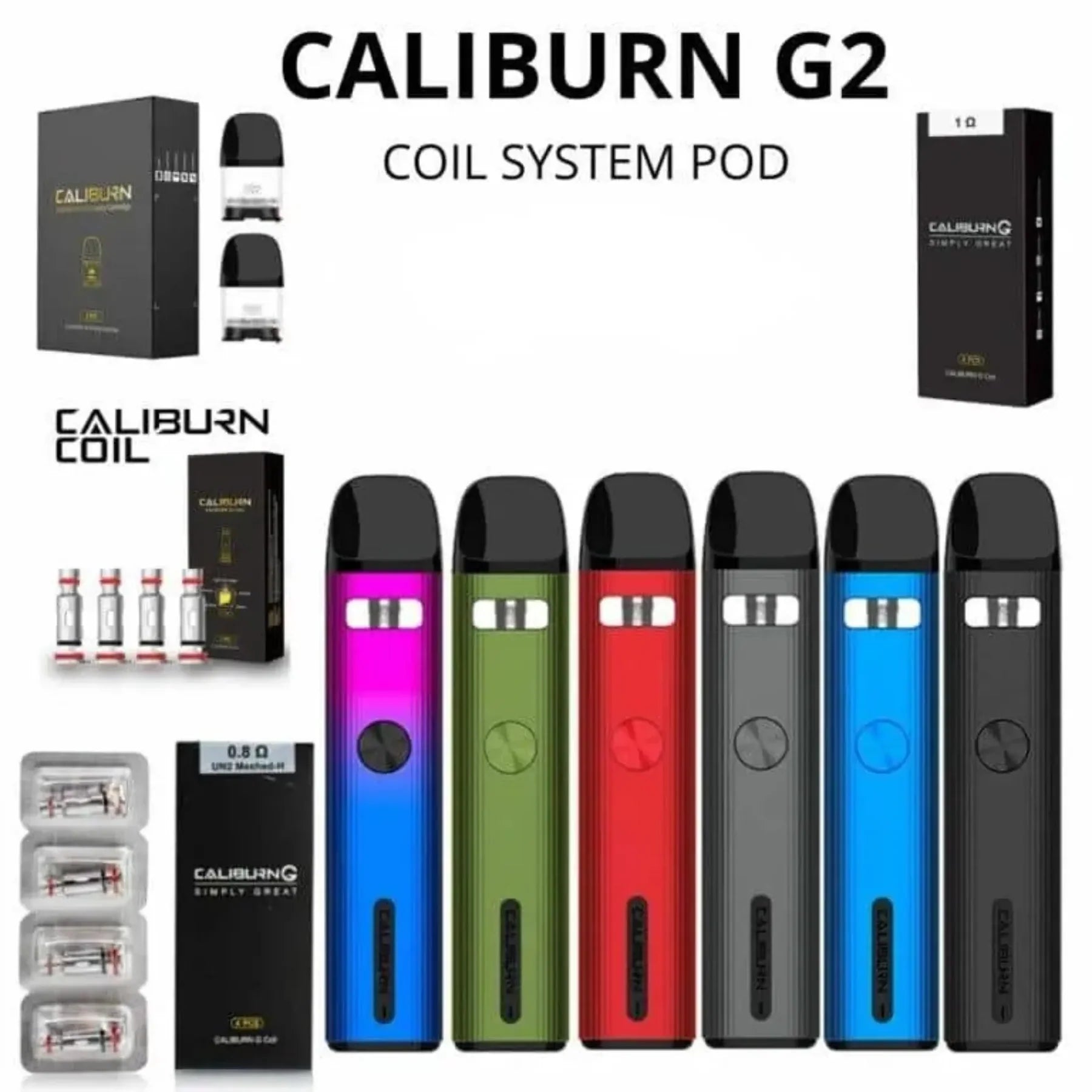 Uwell Caliburn G2 Replacement Pods
