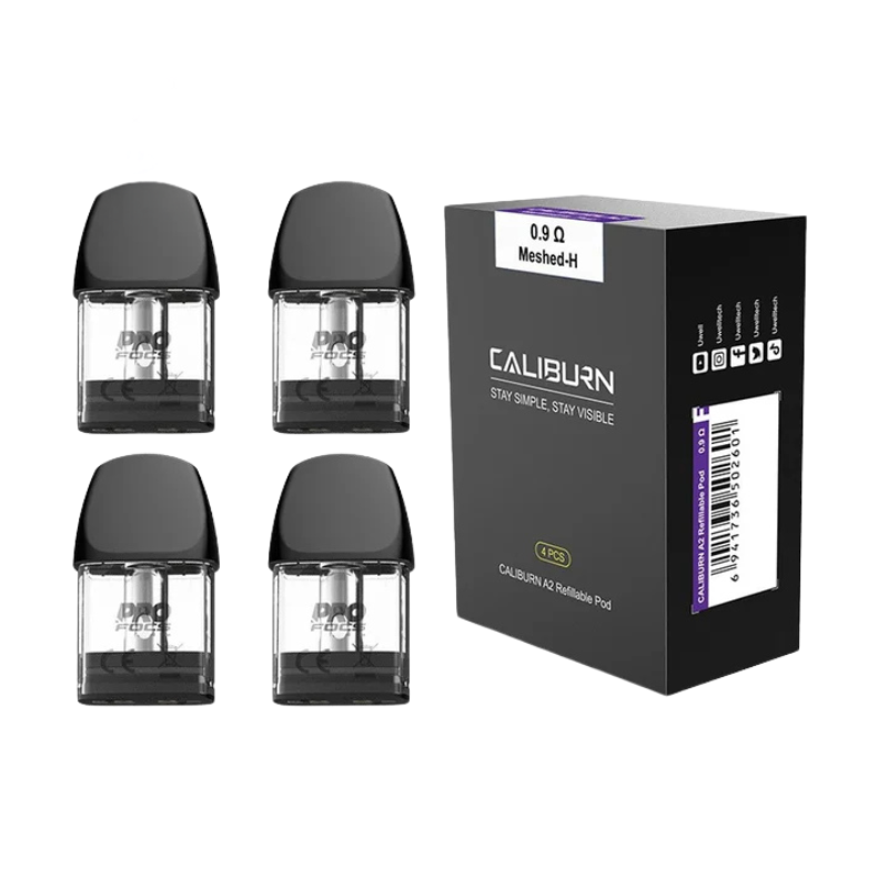 UWELL Caliburn A2/A2S Pods 0.9ohm & 1.2ohm Replacement Pods in Dubai, UAE