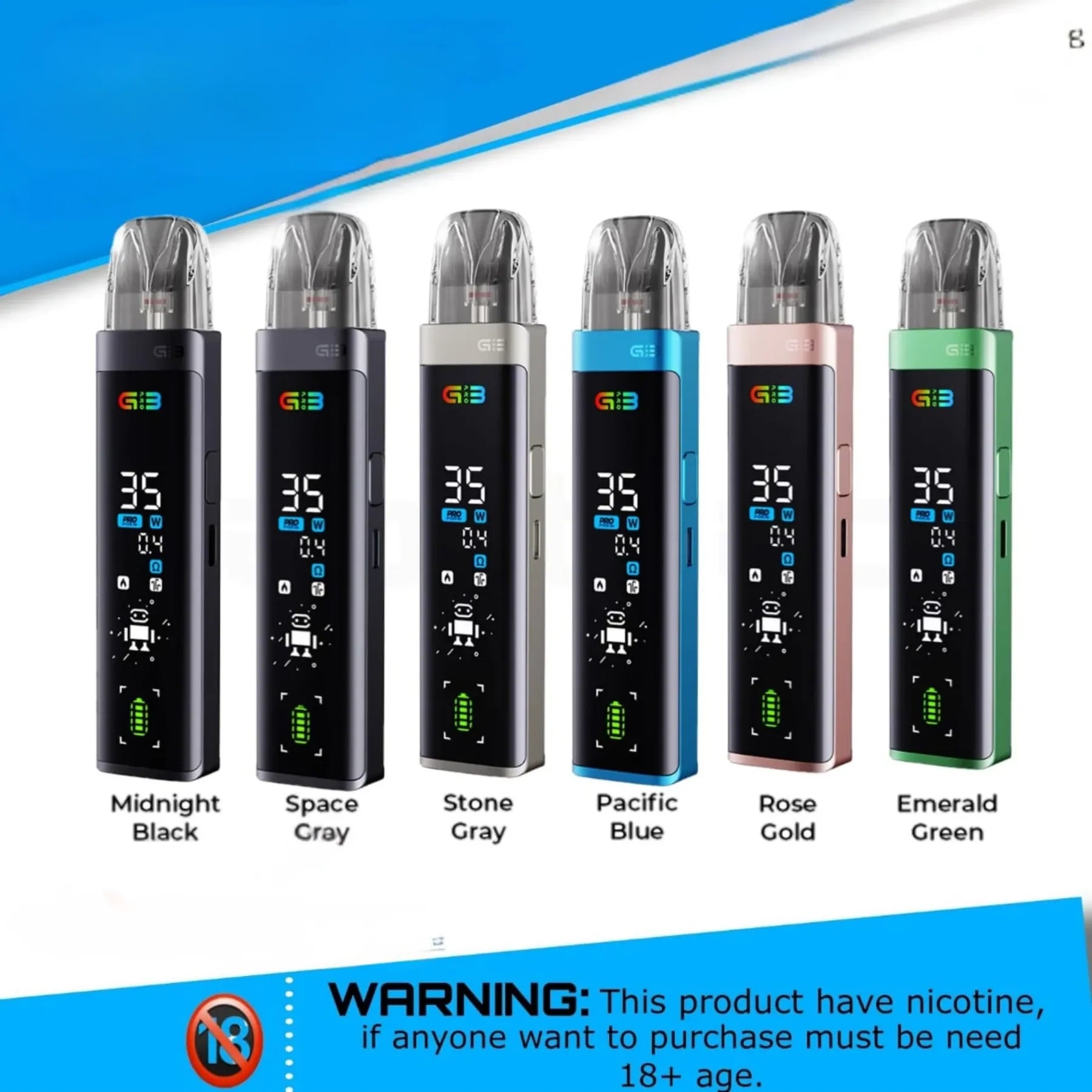 Uwell Caliburn G3 Pro Pod System Kit