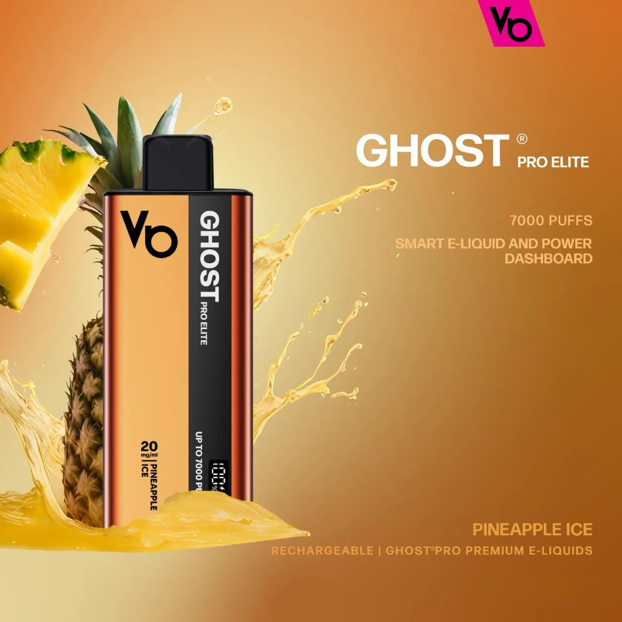 VAPES BARS Ghost Pro Elite 7000 Puffs Vape Best in Dubai