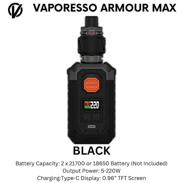VAPORESSO Armour Max Pod Mod 220W Kit in Dubai