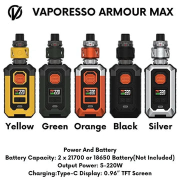 VAPORESSO Armour Max Pod Mod 220W Kit in Dubai