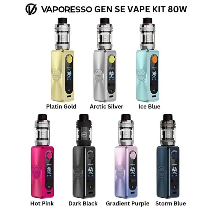 Buy VAPORESSO Gen SE 80W Pod System Kit in Dubai