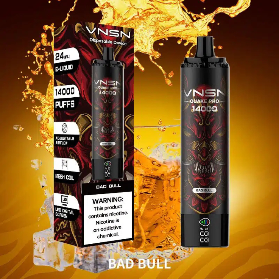 VNSN Quake Pro 14000 Puffs Disposable Vape in Dubai
