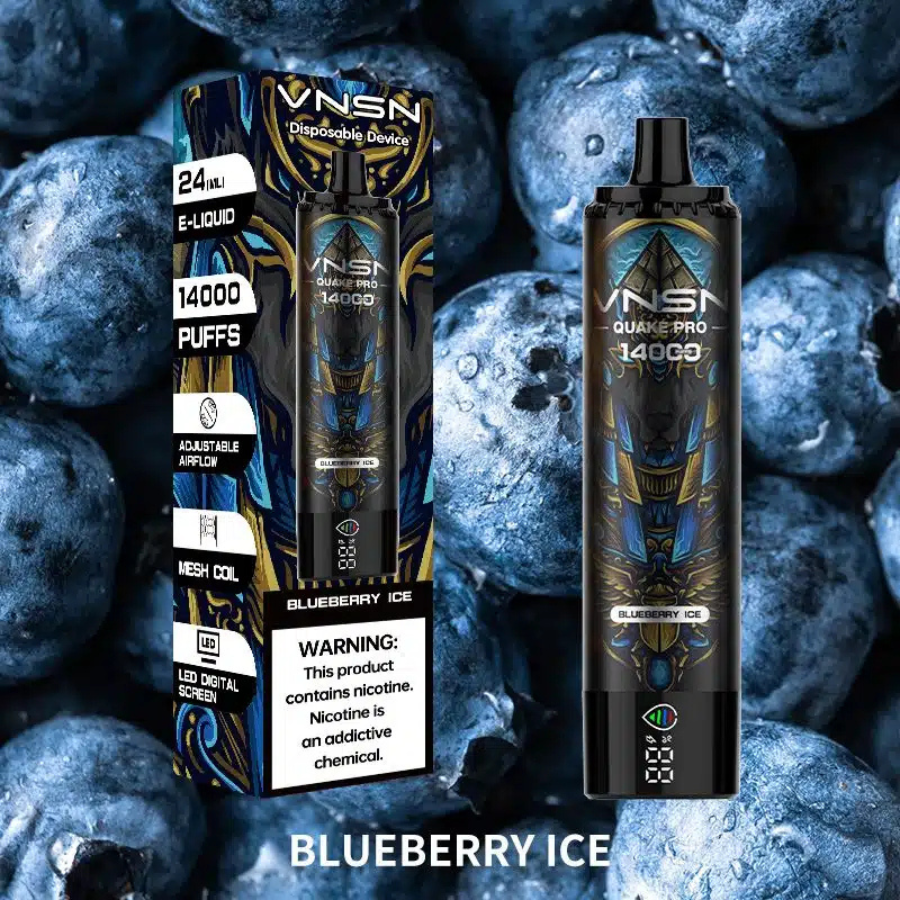 VNSN Quake Pro 14000 Puffs Disposable Vape in Dubai