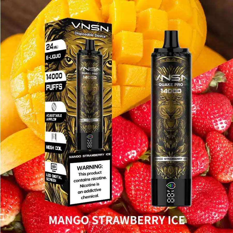 VNSN Quake Pro 14000 Puffs Disposable Vape in Dubai