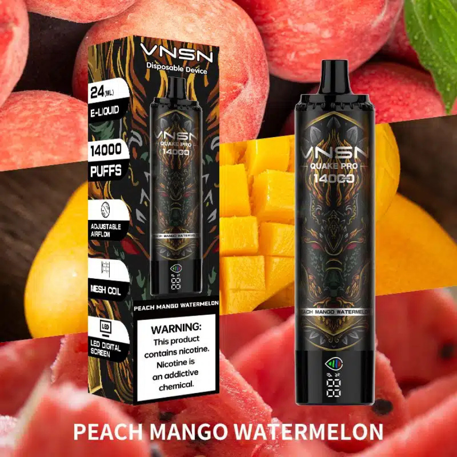 VNSN Quake Pro 14000 Puffs Disposable Vape in Dubai