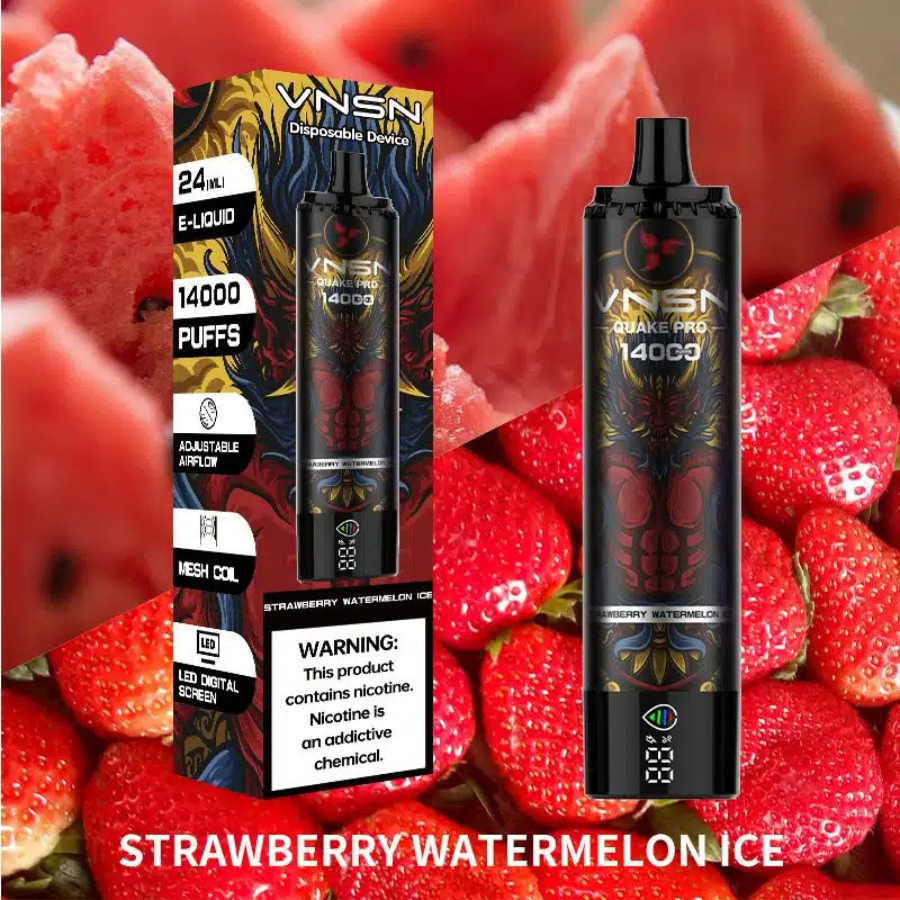 VNSN Quake Pro 14000 Puffs Disposable Vape in Dubai