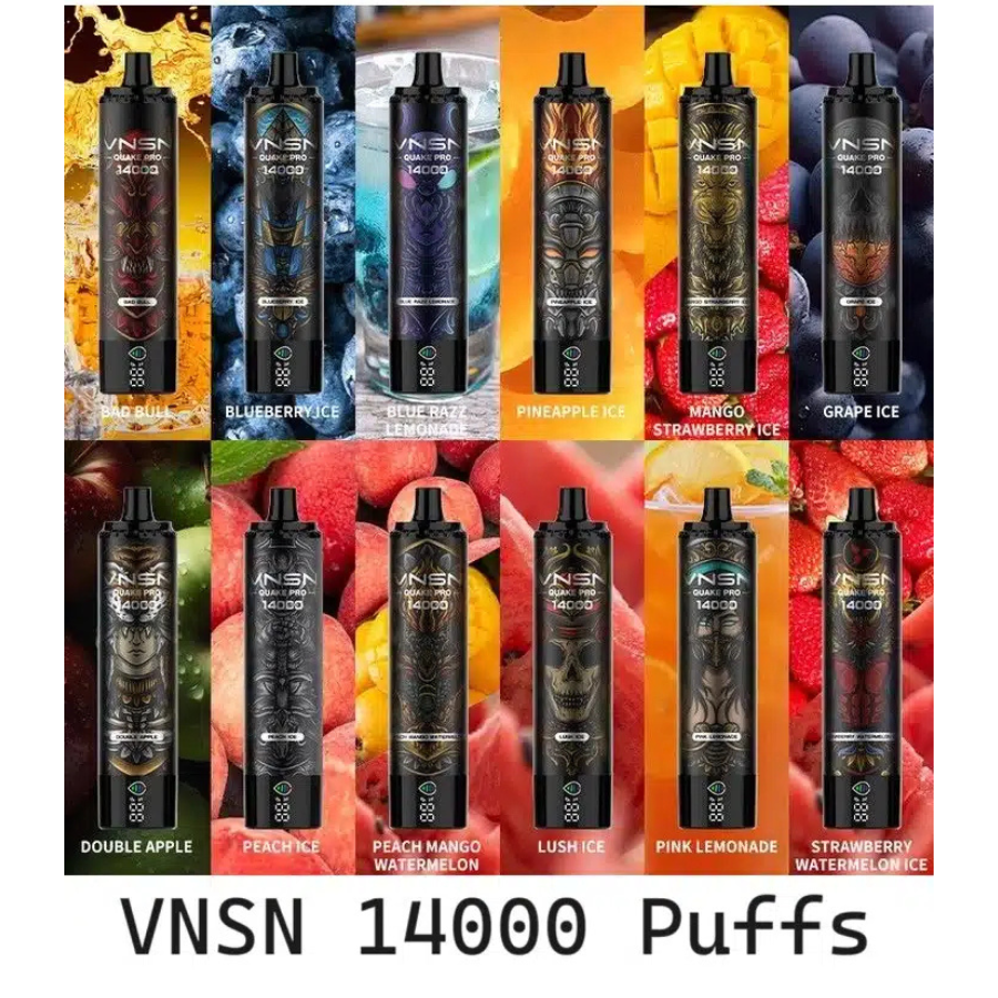 VNSN Quake Pro 14000 Puffs Disposable Vape in Dubai