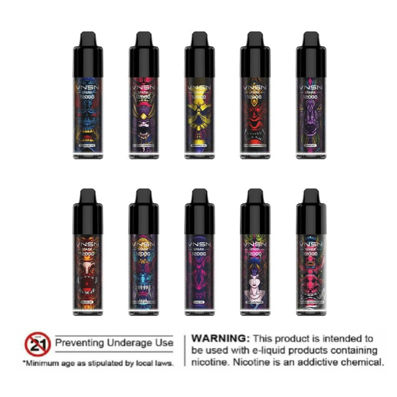 VNSN Spark Disposable 12000 Puffs Rechargeable Vape in Dubai, UAE
