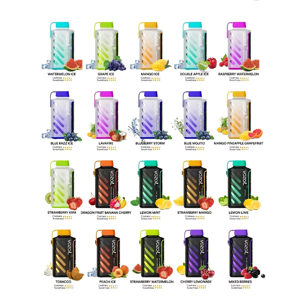 VOZOL Gear Power 20000 Puffs Dual Mode Disposable Vape