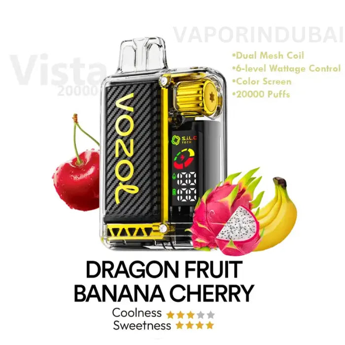 Buy VOZOL VISTA 20000 DISPOSABLE Vape in Dubai