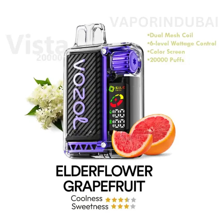 Buy VOZOL VISTA 20000 DISPOSABLE Vape in Dubai