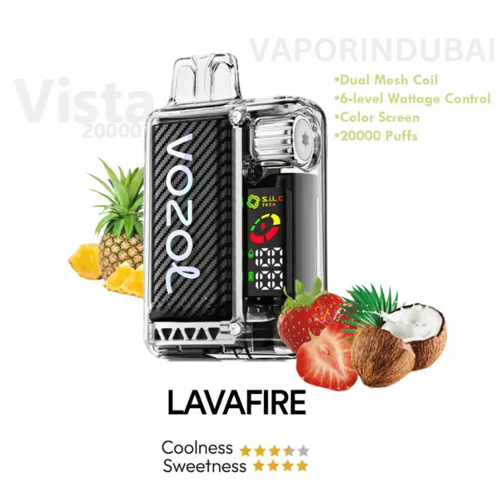 Buy VOZOL VISTA 20000 DISPOSABLE Vape in Dubai
