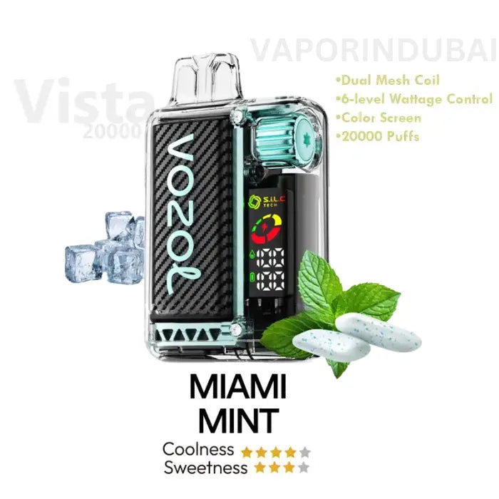 Buy VOZOL VISTA 20000 DISPOSABLE Vape in Dubai