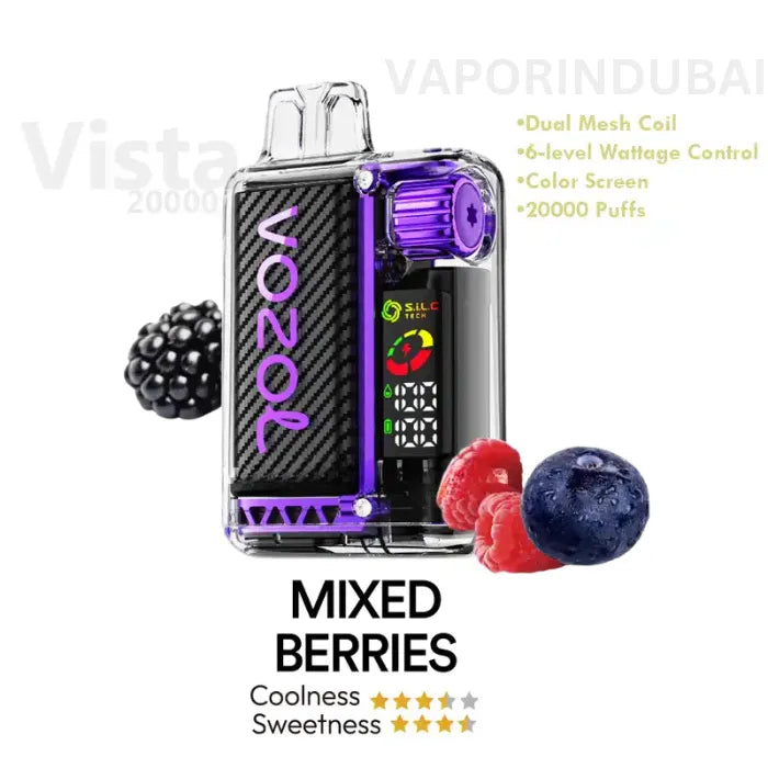 Buy VOZOL VISTA 20000 DISPOSABLE Vape in Dubai