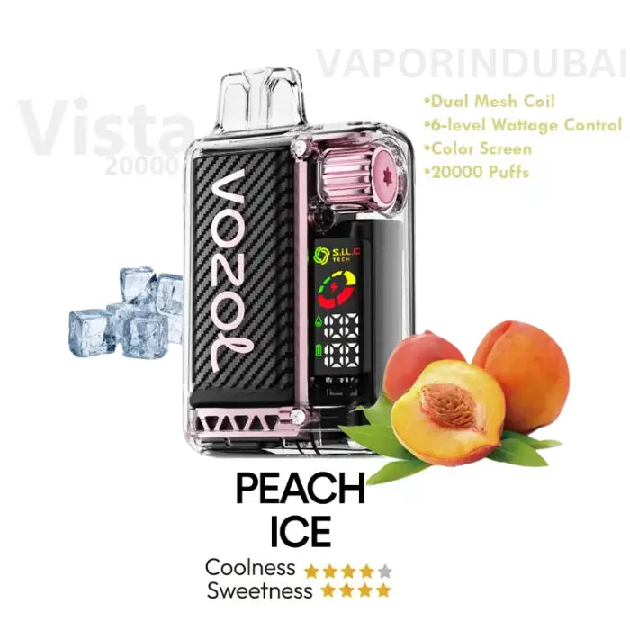 Buy VOZOL VISTA 20000 DISPOSABLE Vape in Dubai
