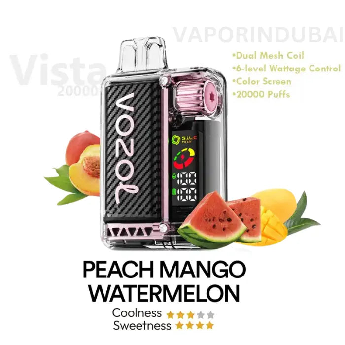 Buy VOZOL VISTA 20000 DISPOSABLE Vape in Dubai