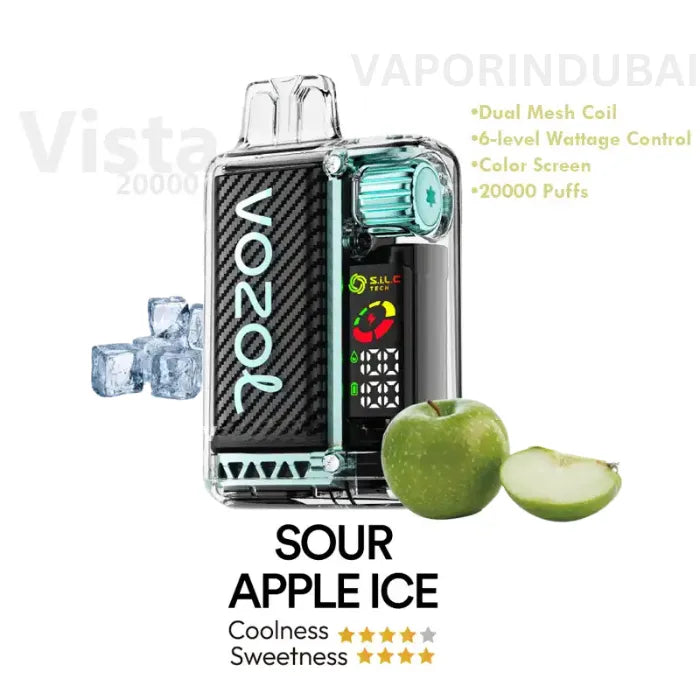 Buy VOZOL VISTA 20000 DISPOSABLE Vape in Dubai