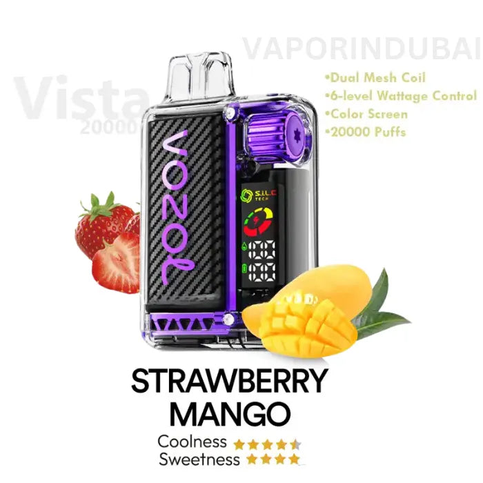 Buy VOZOL VISTA 20000 DISPOSABLE Vape in Dubai