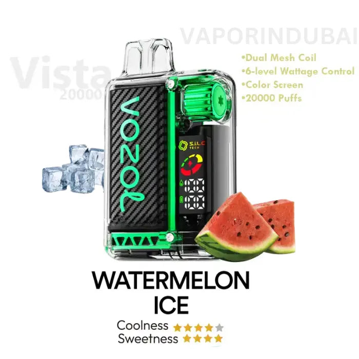 Buy VOZOL VISTA 20000 DISPOSABLE Vape in Dubai
