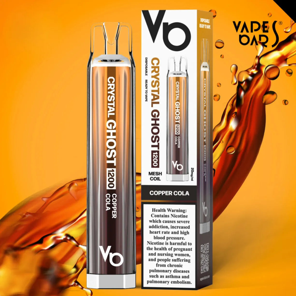 Vapes Bars Crystal 1200 puffs Disposable Vape