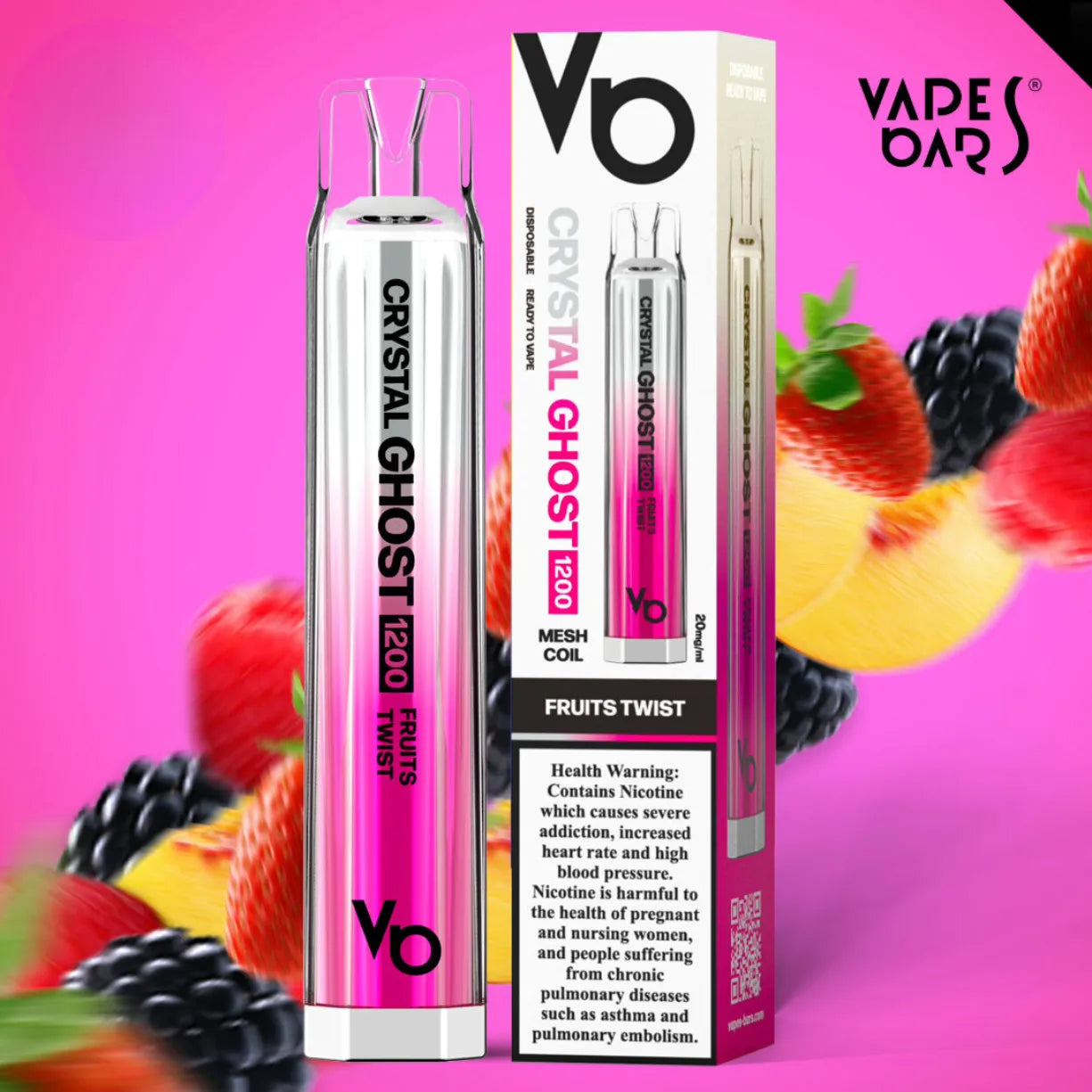 Vapes Bars Crystal 1200 puffs Disposable Vape