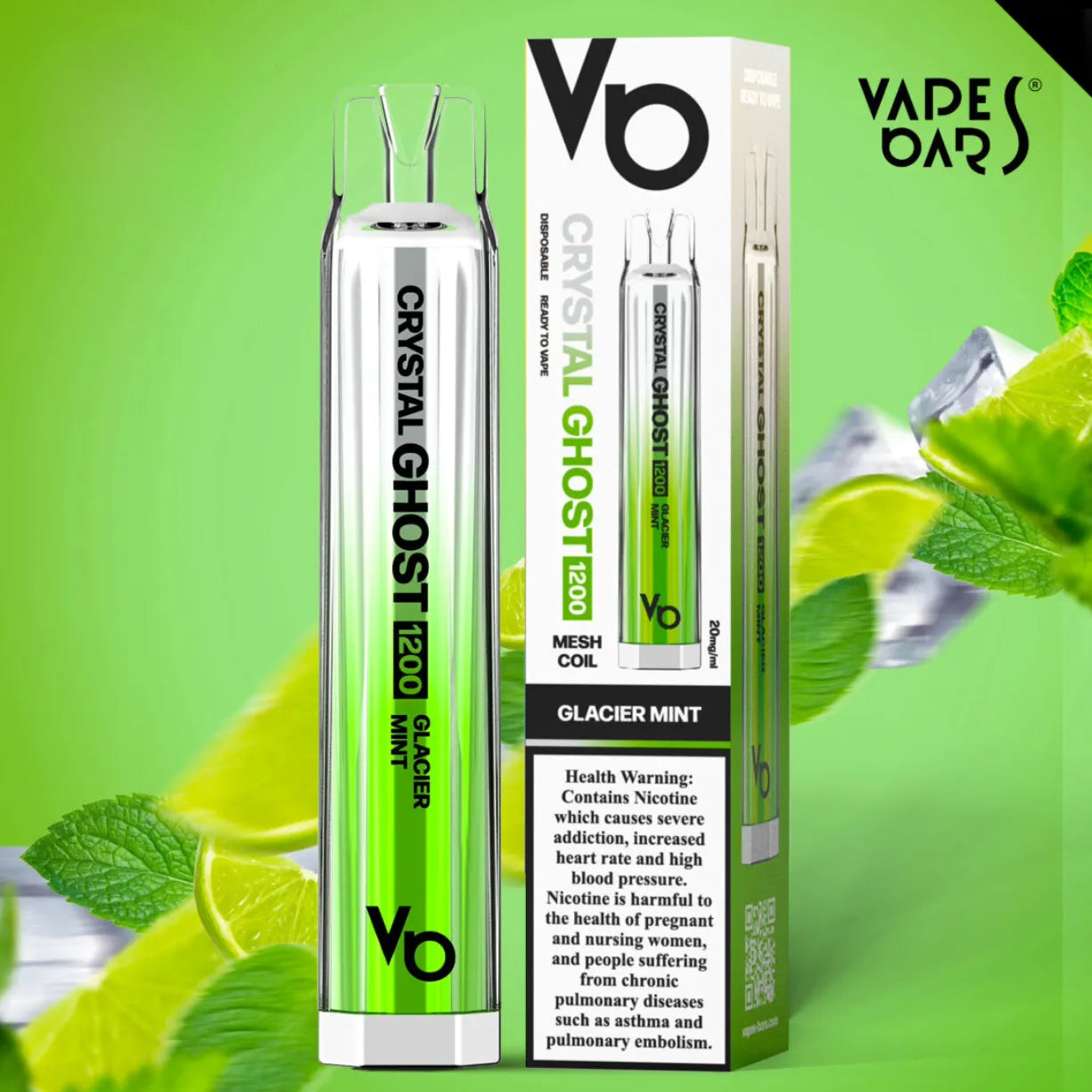 Vapes Bars Crystal 1200 puffs Disposable Vape
