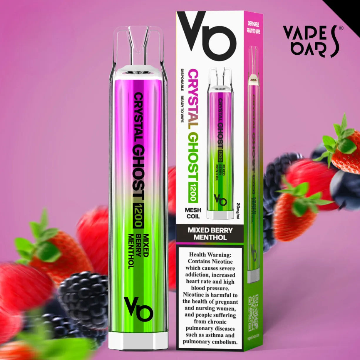 Vapes Bars Crystal 1200 puffs Disposable Vape