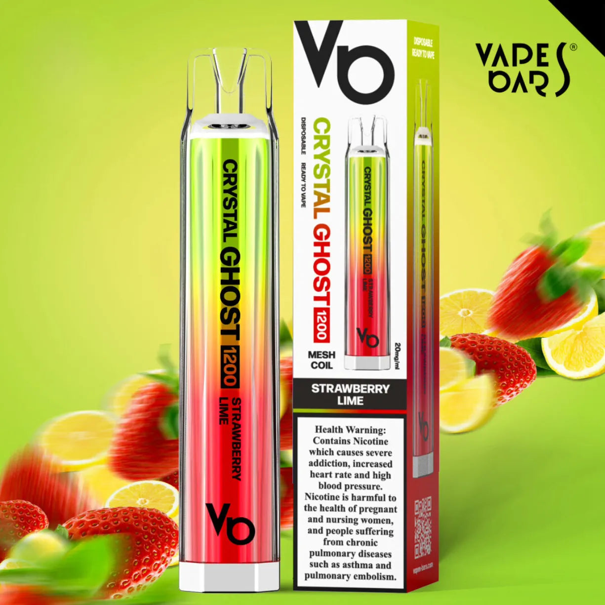 Vapes Bars Crystal 1200 puffs Disposable Vape